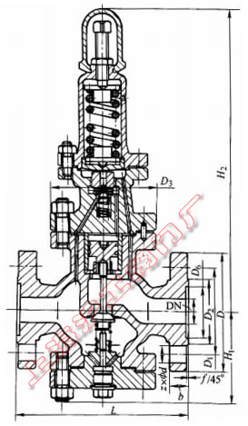 Y43H-40��Y43H-63 ���Ȍ�(d��o)����ʽ�����p���y���μ��Y(ji��)��(g��u)�ߴ�ʾ��D