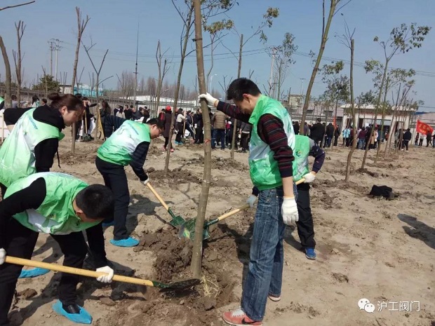 2018年上海滬工閥門廠3.12植樹節(jié)活動(dòng)(圖4)